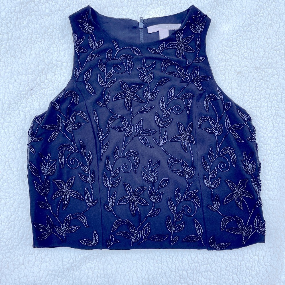 Forever21 Contemporary Tank Top, S, MSRP $69